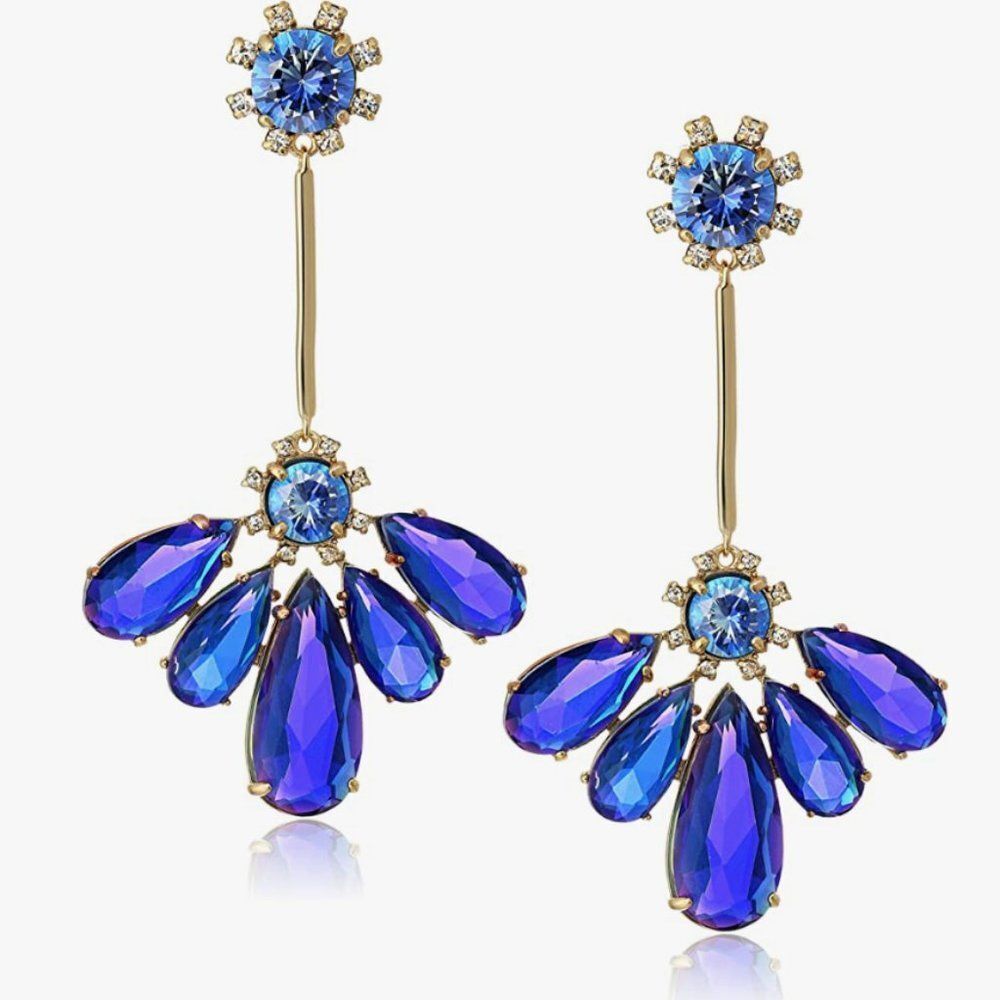 Kate Spade- Sapphire Drop Earrings